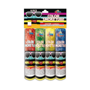 4 PK COLOR SMOKE TUBE