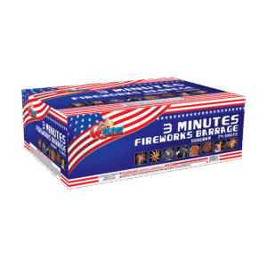3 MINUTES FIREWORKS BARRAGE