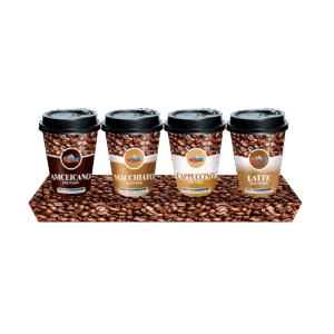 AMERICANO/MACCHIATO/CAPPUCCINO/LATTE FOUNTAIN